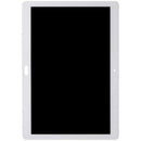 Pantalla LCD blanca refurbished para Huawei MediaPad M3 Lite 10, repuesto para reparación de display roto.