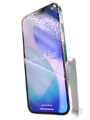 iPhone 13 Pro azul seminuevo, 128GB, libre, con salud de batería al 100%, como nuevo.