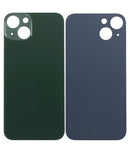 Tapa trasera para iPhone 13 (Verde) con adhesivo 3M y hueco grande para la camara
