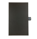 Pack de 5 protectores traseros Wrapd Skin satinados negros, textura suave para celular.