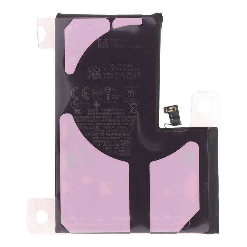 Batería SIN MENSAJE V2 para iPhone 14 Pro Max - Componente original con reconocimiento automático en Xela Quetzaltenango.
