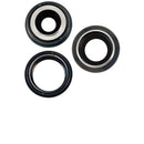 Lente de Camara Trasera con Soporte y Bisel para iPhone 15 Pro (Juego de 3 Piezas) (Premium) (Negro Titanio)