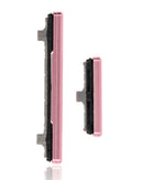 Botones de encendido/volumen en Quetzaltenango para Samsung Galaxy S20 / S20 Plus en color Cloud Pink.