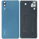 Tapa trasera original Huawei P20 Twilight para reparación, con acabado degradado azul y morado, pieza de repuesto EML-L09, EML-L29.