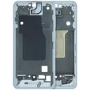 Marco intermedio original Samsung Galaxy A55 5G Iceblue (A556), carcasa y bisel, para reparación de teléfono.