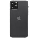 Tapa trasera gris espacial usada para iPhone 11 Pro (A2160) con puerto de carga flex y piezas pequeñas.