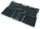Tapa superior plateada original de MacBook Pro 13" A2338 M2 con batería y teclado ANSI US.