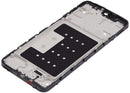 Marco de pantalla Samsung Galaxy A16 5G (2024) en negro, carcasa frontal de repuesto.