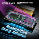 Adhesivo UV 2UUL WAHE G101 transparente, 25g, para reparación de pantallas LCD y pegado de componentes electrónicos.