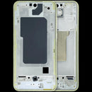 Chasis intermedio Samsung Galaxy A35 5G (A356) color limón, repuesto original service pack.