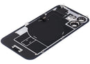 Tapa trasera original iPhone 16 Plus Ultramarine con MagSafe NFC y flex de linterna, versión UK/EU.