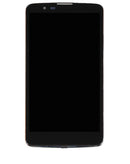 Pantalla LCD con marco para LG Stylo 2 Plus (K550 / MS550) Negro
