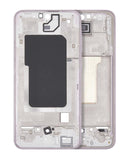 Marco medio compatible para Samsung Galaxy A35 (A356 / 2024) en color lila, ideal para reparaciones en Quetzaltenango.