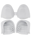 Cubierta de botones de gatillo izquierdo/derecho para Xbox Series S/X (Blanco)
