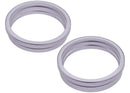 Anillo de bisel de cámara trasera iPhone 17 color lavanda, repuesto para Apple.