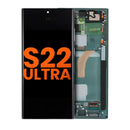 Encuentra la pantalla OLED usada con marco para Samsung Galaxy S22 Ultra en color Phantom Green en Quetzaltenango.
