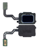 Sensor de huella dactilar azul original Samsung Galaxy Note 9 (N960) con cable flex para reparación.