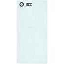 Tapa trasera de cristal blanca para Sony Xperia X Compact F5321, repuesto para reparación.