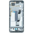Pantalla LCD y digitalizador negro para Xiaomi Mi 10T con marco, repuesto para reparación.