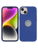 Funda Slim Ruva Antra para iPhone 14 Plus Azul 1 Paquete
