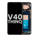 Reparación de pantalla OLED con marco para LG V40 ThinQ en Xela Quetzaltenango.