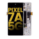 Encuentra la pantalla OLED con marco y escáner de huellas para Google Pixel 7a 5G Reacondicionado en Quetzaltenango.