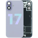Tapa trasera original Apple iPhone 17 color lavanda, con MagSafe y NFC, para reparación de A3520.