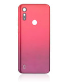 Encuentra la tapa trasera en color Sunrise Red para tu Motorola Moto E6S en Quetzaltenango. 