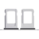 Bandeja SIM blanca para iPhone 16/17, repuesto A3083, pieza de recambio para tarjeta SIM de Apple.