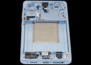 Pantalla OLED refurbished Sky Blue para Samsung Galaxy S26 5G, con marco, ideal para reparación de display.