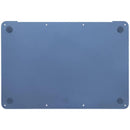 Tapa inferior original Apple MacBook Neo Indigo A3404, chasis de repuesto en color azul oscuro.