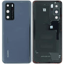 Tapa trasera original Huawei P40 negra, repuesto ANA-AN00, ANA-NX9, ANA-TN00 para reparación de smartphone.
