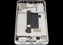 Pantalla AMOLED refurbished blanca para Xiaomi Poco X6 con marco, lista para reparación de display.