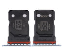 Bandeja para doble tarjeta SIM para OnePlus 8T (Plata Lunar)