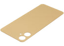 Tapa trasera dorada para Samsung Galaxy A06 4G (A065) sin logo, repuesto de calidad Aftermarket Plus.