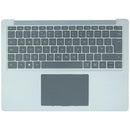 Teclado y tapa superior originales Microsoft Surface Laptop 4 13.5" (1950) color platino, versión EU, con teclado QWERTY español.