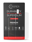 Protege la pantalla de tu iPhone 12 Mini con el vidrio templado Casper, disponible en Xela Quetzaltenango.