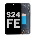 Pantalla Samsung Galaxy S24 FE 5G Graphite refurbished, lista para reparación de display.