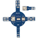 Tarjeta de prueba de señal dual SIM Relife XA6 para reparación de iPhone y Android.