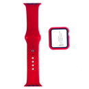 Protege tu iWatch 38mm con esta banda de silicona suave y funda bumper con vidrio templado en Quetzaltenango.