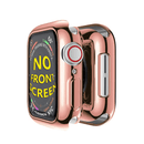 Funda iWatch 41mm de TPU suave color oro rosa, protección completa para Apple Watch.