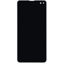 Pantalla OLED original Samsung Galaxy S10 Plus, color negro prisma, sin marco, para reparación de display.