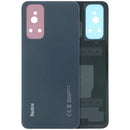 Tapa trasera de vidrio original negra para Xiaomi Redmi Note 11S, repuesto sin lente de cámara para reparación.