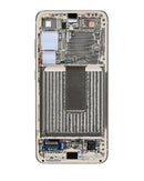 Pantalla Samsung Galaxy S23 5G usada color crema, display LCD para reparación de pantalla rota, repuesto SM-S911U.