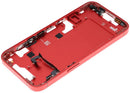 Tapa trasera original roja para iPhone 14, chasis A2649, repuesto para carcasa rota.