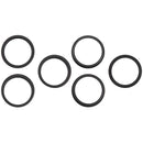 Paquete de 10 aros de cámara trasera negros titanio para iPhone 15 Pro, repuesto Apple A2848.