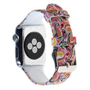 Banda de reloj iWatch (38/40/41mm) de silicona con patron estampado - 11