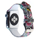 Banda de reloj iWatch (42/44/45/49mm) con patron impreso en silicona