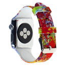 Banda de reloj estampada de silicone iWatch (38/40/41mm) - 15