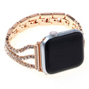 Banda de acero inoxidable con piedras para iWatch disponible en Quetzaltenango.